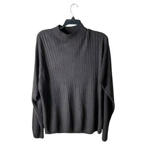 Geoffrey Beene Vintage Sweater Mens XXL Long Sleeve Mock Stretch Acrylic Knit
